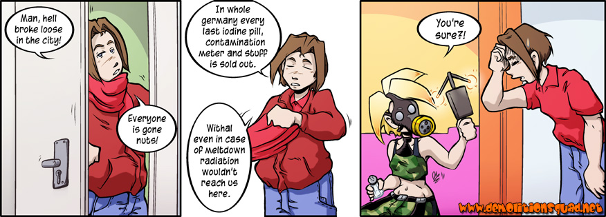 The german angst comic